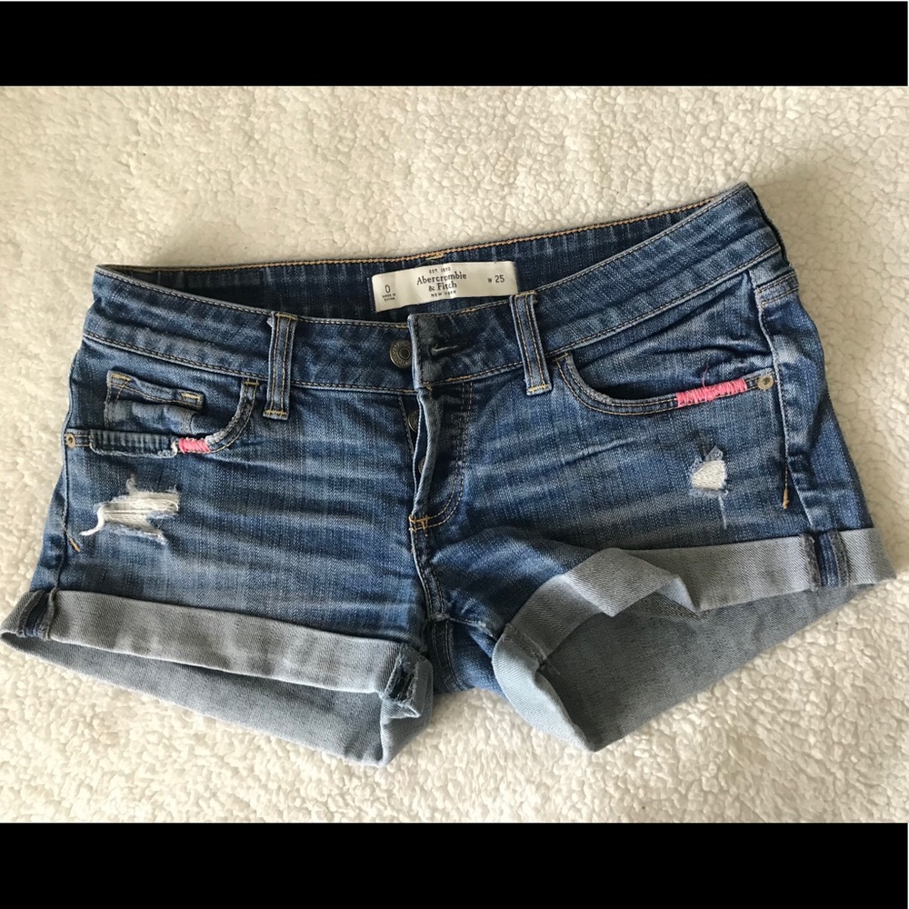 ABERCROMBIE Jean Shorts